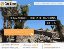 Tablet Screenshot of conline.com.mx